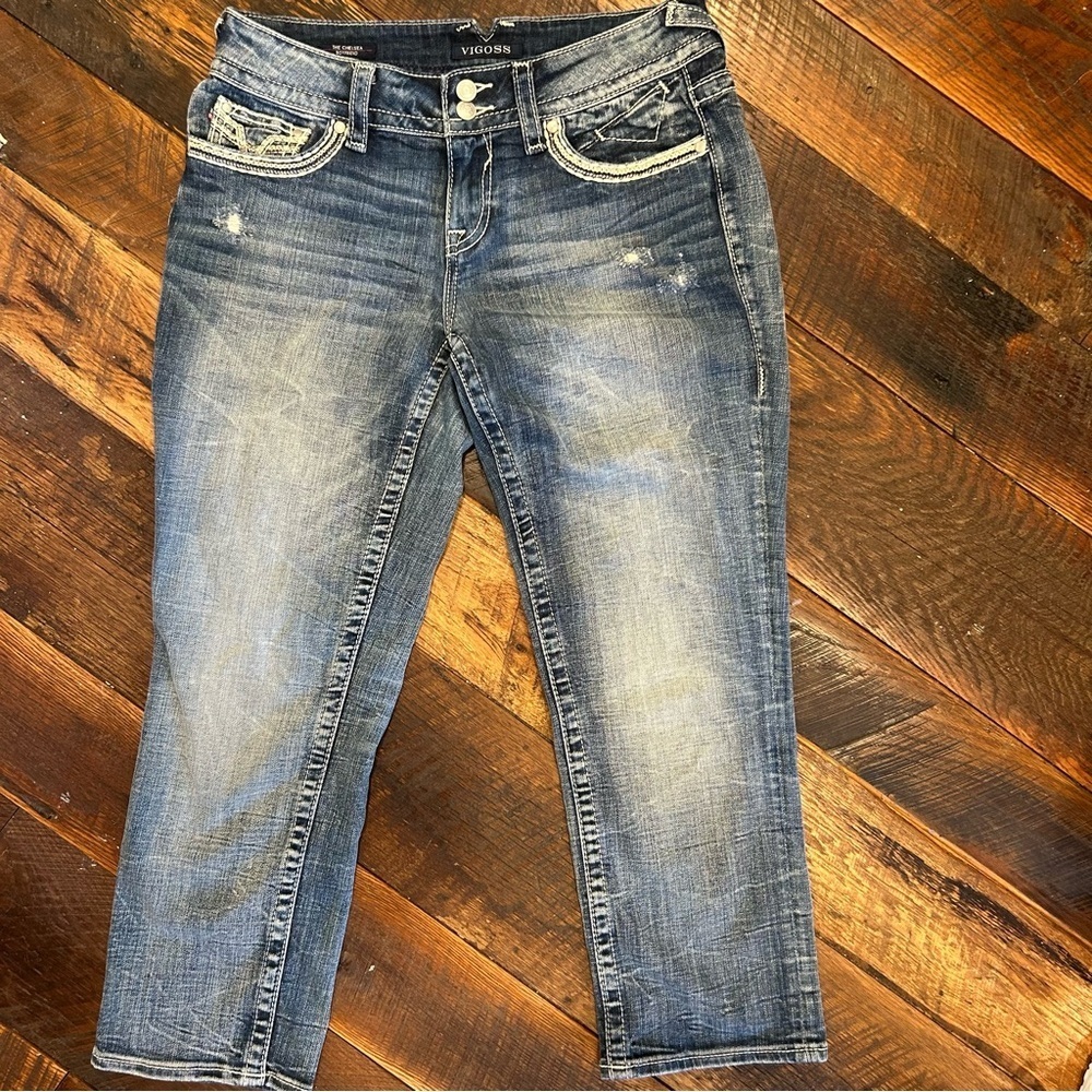 Vigoss Blue Distressed Jeans